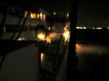Click for Fullsize. (800 x 600) Night view backward from Finnjet's bridge wing. Photo: Ilja Berunenko