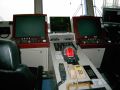 Click for Fullsize. (800 x 600) The center console on Finnjet's bridge. Photo: Mathias Saken