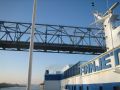 Click for Fullsize. (640 x 480) On the way to Baton Rouge, Finnjet had to pass several Mississippi bridges. Photo: Seppo Ylitalo