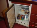Click for Fullsize. (640 x 480) The minibar in a CC cabin. Photo:Paul Byrne