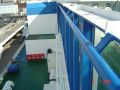 Click for Fullsize. (640 x 480) The view from the Commodore Class Sundeck on Deck 9 down to the