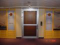 Click for Fullsize. (800 x 600) The main staircase hall on Deck 9 with the entrance to the CC-Area. You can pass that door only with a key code. Photo: Paul Byrne