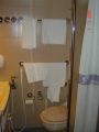 Click for Fullsize. (600 x 800) The Commodore Class bathroom. Photo: Paul Byrne
