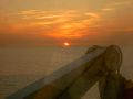 Click for Fullsize. (800 x 600) Sunset on the Baltic Sea as seen from CC cabin 9011 :-). Photo: Paul Byrne