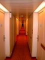 Click for Fullsize. (600 x 800) The Commodore Class cabin corridor (CCCC!) on deck 9. Photo: Mathias Saken