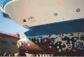 Click for Fullsize. (671 x 453) Finnjet drydocked in Vuosaari in 2001. Photo: Perrti Raasu