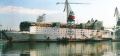 Click for Fullsize. (699 x 329) GTS FINNJET in Helsinki at the Wärtsilä shipyard being built. (1977) Photo: Sami Koski's collection