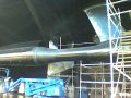 Click for Fullsize. (640 x 480) After strengthening of the propellershafts (visible is the portside one) FINNJET's vibrations got significantly less at higher speeds! Photo: Heimo Turunen
