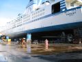 Click for Fullsize. (800 x 600) GTS FINNJET at Aker Finnyards shipyard in 2004. Photo: Heimo Turunen