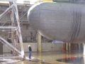 Click for Fullsize. (800 x 600) FINNJET docked in Finnyards Rauma in 2005. Looks like someone is well fascinated :) Photo: Tero Reingoldt