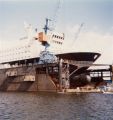 Click for Fullsize. (453 x 480) Finnet drydocked in HDW, Kiel. Photo: Antero Zetterberg