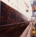Click for Fullsize. (470 x 480) Finnet drydocked in HDW, Kiel. Photo: Antero Zetterberg