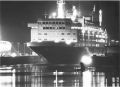 Click for Fullsize. (800 x 582) GTS FINNJET in a shipyard. Photo: Own Collection, Silja Line GmbH, Dietrich Habbe
