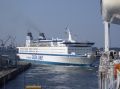 Click for Fullsize. (800 x 599) Finnjet leaving Rostock as seen from Superfast VII in August 2004. Photo: André Bengel