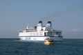 Click for Fullsize. (800 x 531) Finnjet leaving Rostock in best summer weather. Photo: Helge Kleinschmidt