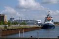 Click for Fullsize. (800 x 531) FINNJET arriving in Rostock an a sunny summer day in 2005. Photo: Helge Kleinschmidt