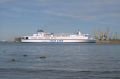 Click for Fullsize. (800 x 531) FINNJET leaving Rostock an a sunny summer day in 2005. Photo: Helge Kleinschmidt