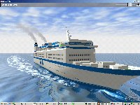 Finnjet auf offener See bei 30 Knoten!